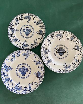Tris Posto Tavola Vintage Società Ceramica Richard