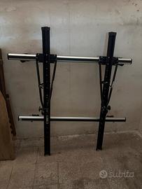 Barre portatutto con due porta biciclette inclusi
