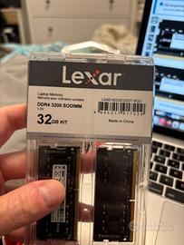 Lexar so-dimm DDR4 3200 32gb kit