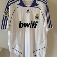 Maglia Real Madrid Home 2007-08 Vintage Adidas