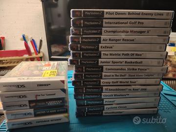 Lotto 20 giochi nuovi sigillati ps2 e Nintendo ds