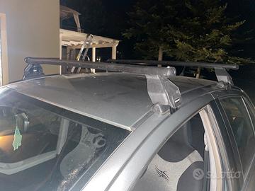 Barre portatutto portapacchi per yaris