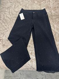 Jeans con brillantini nuovi