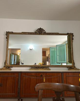 Credenza vintage anni ’50 con specchiera e piano i