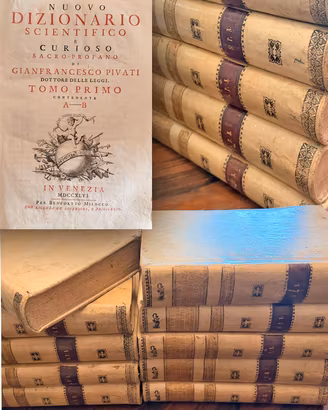 Dizionario scientifico del 1751 copie al mondo 500