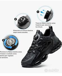scarpe antinfortunistiche uomo donna