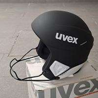 casco sci  Uvex con mentoniera