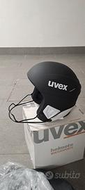 casco sci  Uvex con mentoniera