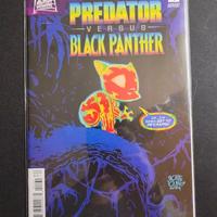 Predator versus Black Panther by Skottie Young