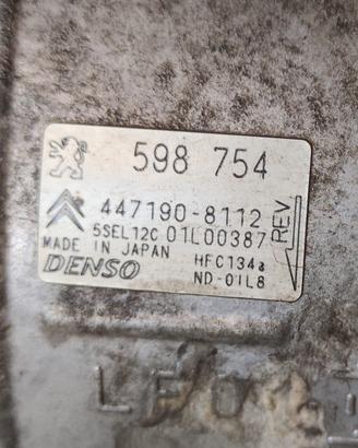 Compressore climatizzatore orig. DENSO 5SEL12C