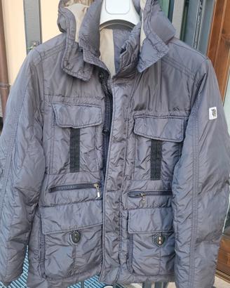 Giaccone Uomo- Trussardi Jeans- grigio antracite