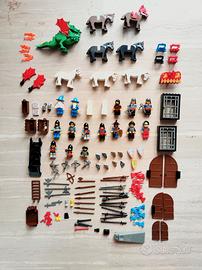 Maxi lotto personaggi e accessori rari LEGO Castle