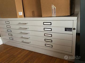 Cassettiera studio tecnico formato A0