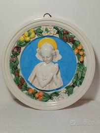 Altorilievo in ceramica della Ceramica Colonnata