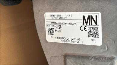 Batteria ibrida Yaris