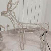 Decorazioni natalizi esterni luce