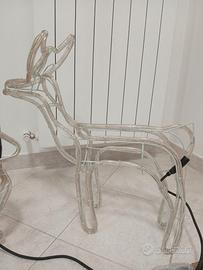 Decorazioni natalizi esterni luce