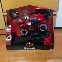 Action  figure di Elastigirl e la sua moto