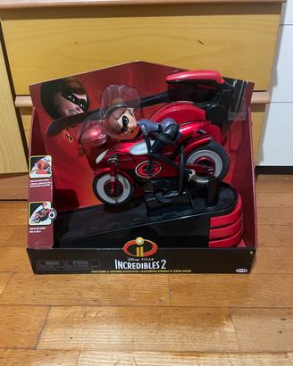 Action  figure di Elastigirl e la sua moto