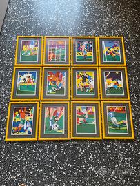 Serie completa calcio di Ugo Nespolo