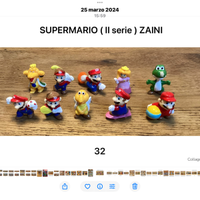 Super Mario, zaini II serie, sorpresine lotto