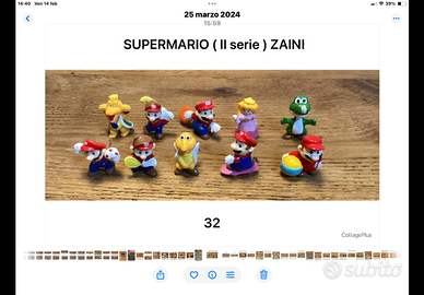 Super Mario, zaini II serie, sorpresine lotto