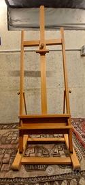 Cavalletto professionale da pittura Tecnolegno