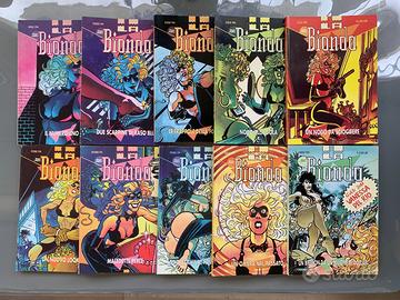 LA BIONDA (Saudelli) serie completa 1/10