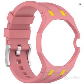 Cinturino Royal Pop Swatch X AP Rosa Ore 3