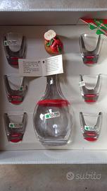 Set Liquore Vintage Quattro Cristalleria Nuovo