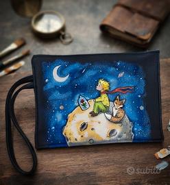 Pochette nera tema Il Piccolo Principe
