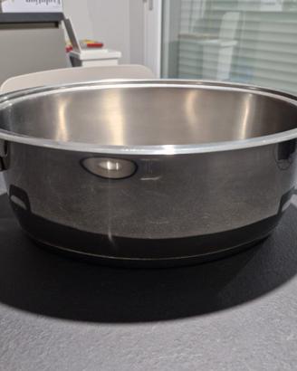 PENTOLA OVALE IN ACCIAIO INOX