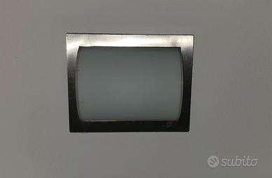 Applique a soffitto o parete cromata 