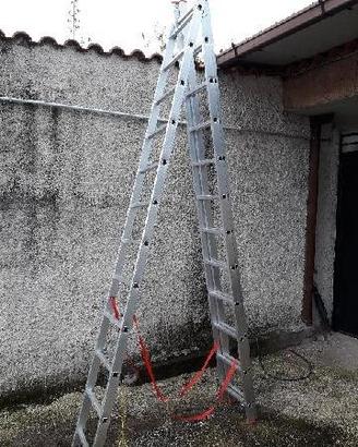 scala alluminio 2x14 nuova