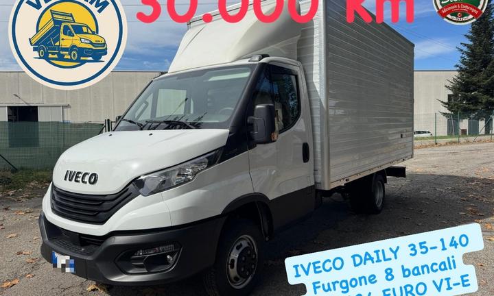 Iveco DAILY 35-140 FURGONE 8 banc. 06/24 €VI-E 30,