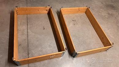 Fasce di contenimento in legno per bancali/pallet