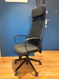 Sedia ufficio ikea Markus