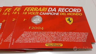 18 Monete Ferrari da Record Bolaffi