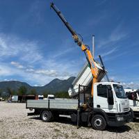 IVECO Eurocargo 120E22 GRU + cassone