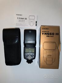 flash Yongnuo YN560 III nuovo