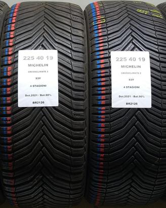 4 GOMME 225 40 19 MICHELIN BR2126