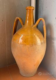 Antico orcio/giara smaltato
