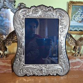 Cornice Portafoto Argento 925 anni 90 x foto 18x24