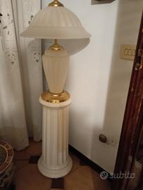Lampade con colonnina