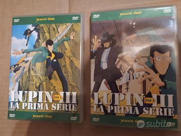 Dvd LUPIN III LA PRIMA SERIE FILE 1 & 2  YAMATO