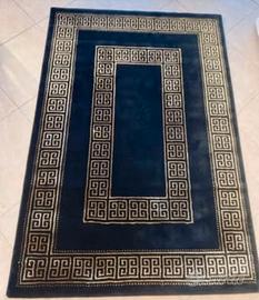 Tappeto geometrico design Versace