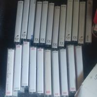 Audiocassette vintage usate (una registrazione)