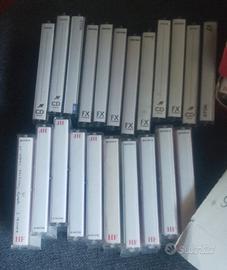 Audiocassette vintage usate (una registrazione)