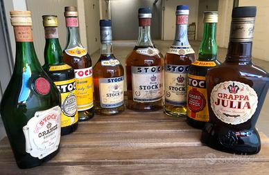 Bottiglie di liquore vintage : Stock 84