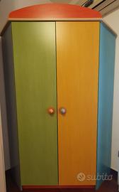 Foppapetretti armadio+cassettiera+settimino